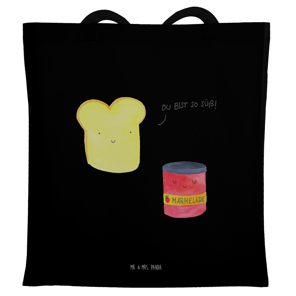 Tragetasche Toast Marmelade Beuteltasche, Beutel, Einkaufstasche, Jutebeutel, Stoffbeutel, Tasche, Shopper, Umhängetasche, Strandtasche, Schultertasche, Stofftasche, Tragetasche, Badetasche, Jutetasche, Einkaufstüte, Laptoptasche, Tiermotive, Gute Laune, lustige Sprüche, Tiere, Toast, Marmelade, Dreamteam, süße Postkarte, süß, Küche Deko, Küche Spruch, Frühstück Einladung, Brot, Toastbrot