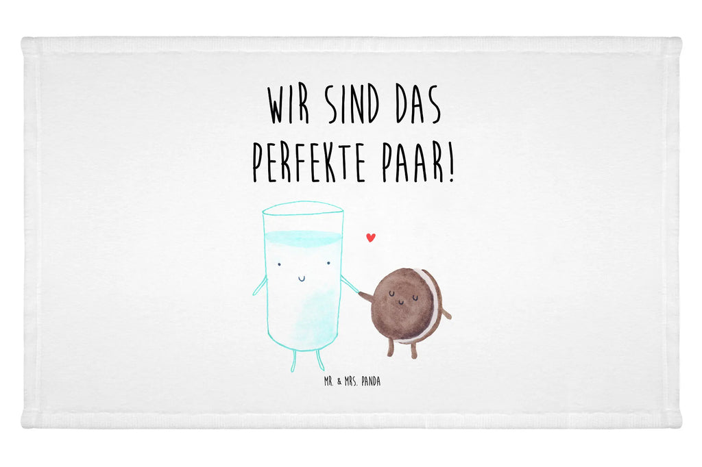 Handtuch Milch & Keks Handtuch, Badehandtuch, Badezimmer, Handtücher, groß, Kinder, Baby, Tiermotive, Gute Laune, lustige Sprüche, Tiere, Milk, Cookie, Milch, Keks, Kekse, Kaffee, Einladung Frühstück, Motiv süß, romantisch, perfektes Paar