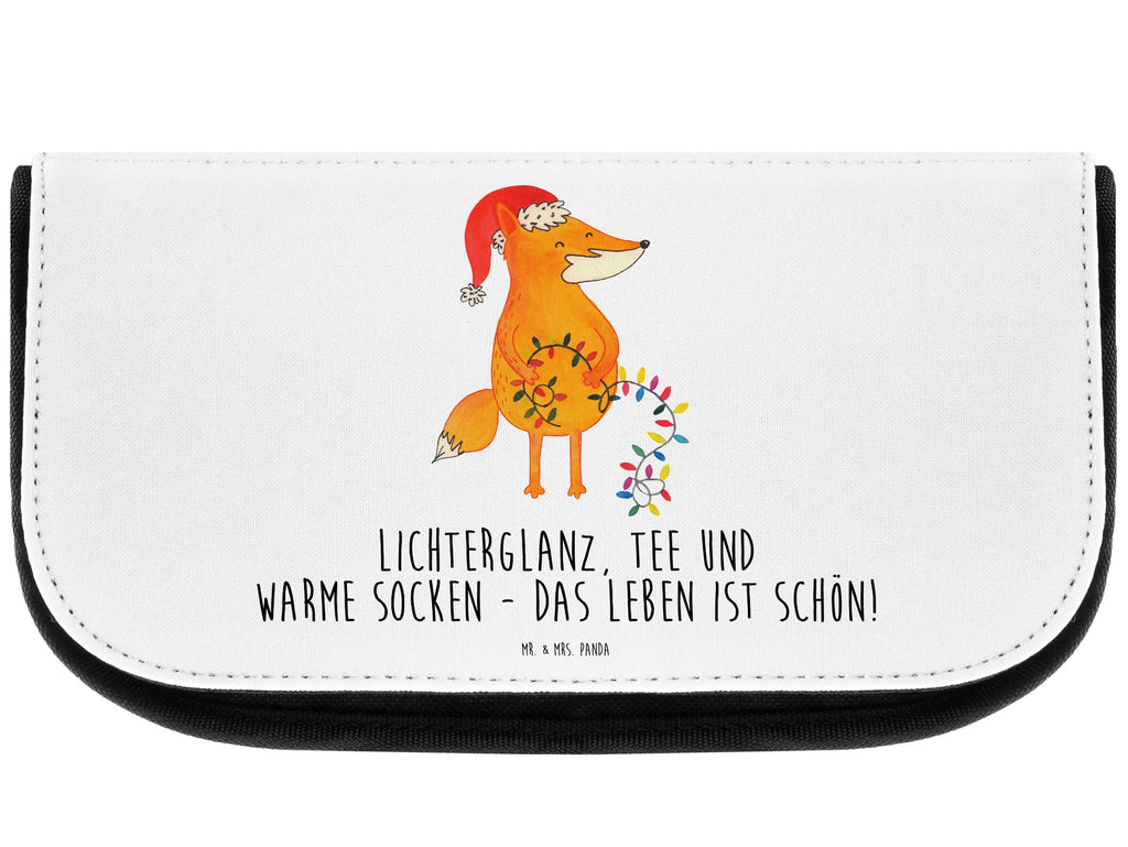 Kosmetiktasche Fuchs Weihnachten Kosmetikbeutel, Kulturtasche, Kulturbeutel, Schminktasche, Make-Up Tasche, Kosmetiktasche, Beauty Bag, Kosmetiktasche Damen, Make Up Tasche, Kosmetik Tasche, Kosmetiktasche Klein, Kleine Kosmetiktasche, Schminktasche Klein, Kosmetiktasche Mit Fächern, Schminktäschen, Schminke Tasche, Kosmetiktaschen Damen, Beauty Case, Schmink Täschchen, Winter, Weihnachten, Weihnachtsdeko, Nikolaus, Advent, Heiligabend, Wintermotiv, Fuchs, Füchse, Spruch schön, Geschenk Weihnachten, Weihnachtsmann, Weihnachtszeit