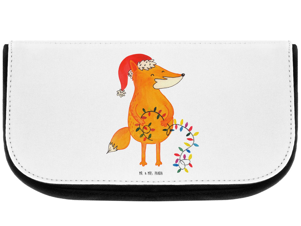 Cosmetics bag Fox Christmas Kosmetikbeutel, Kulturtasche, Kulturbeutel, Schminktasche, Make-Up Tasche, Kosmetiktasche, Beauty Bag, Kosmetiktasche Damen, Make Up Tasche, Kosmetik Tasche, Kosmetiktasche Klein, Kleine Kosmetiktasche, Schminktasche Klein, Kosmetiktasche Mit Fächern, Schminktäschen, Schminke Tasche, Kosmetiktaschen Damen, Beauty Case, Schmink Täschchen, Winter, Weihnachten, Weihnachtsdeko, Nikolaus, Advent, Heiligabend, Wintermotiv, Fuchs, Füchse, Spruch schön, Geschenk Weihnachten, Weihnachtsmann, Weihnachtszeit