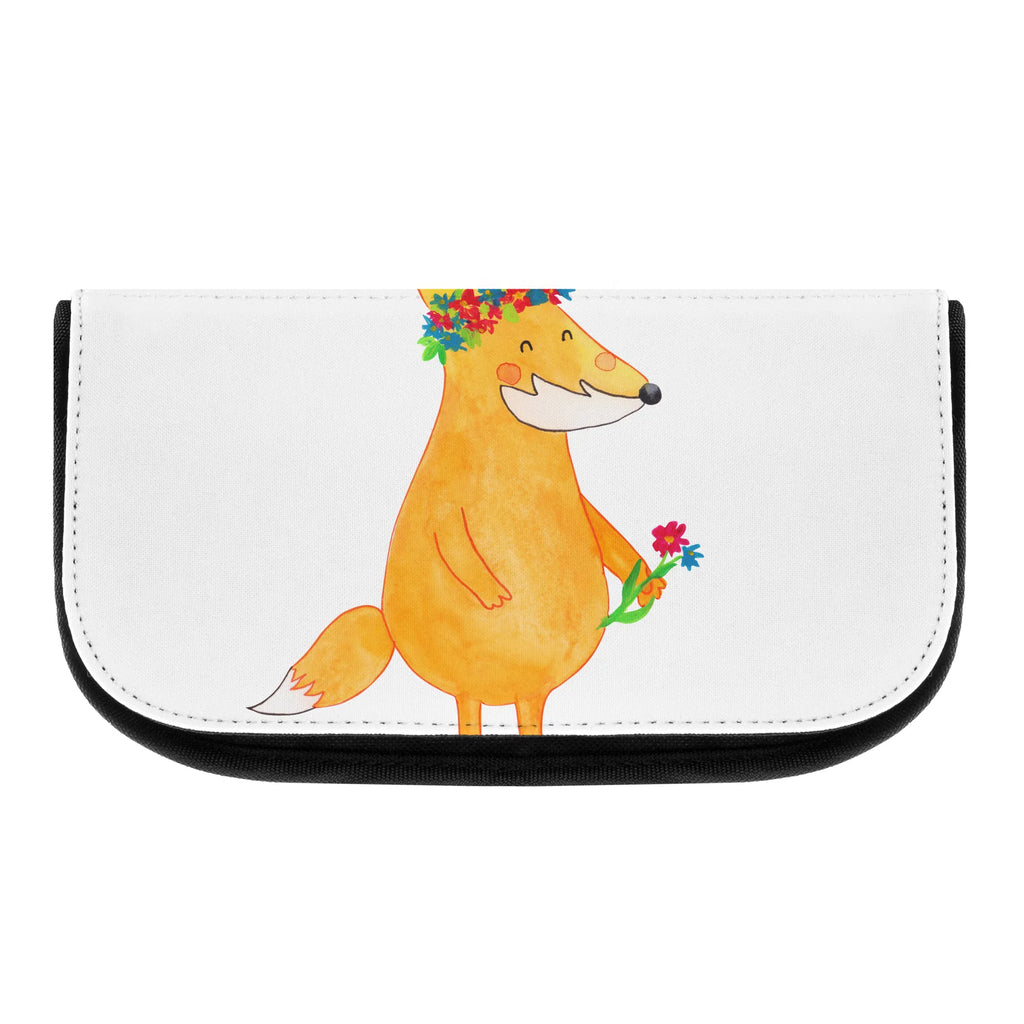 Kosmetiktasche Fuchs Blumen Kosmetikbeutel, Kulturtasche, Kulturbeutel, Schminktasche, Make-Up Tasche, Kosmetiktasche, Beauty Bag, Kosmetiktasche Damen, Make Up Tasche, Kosmetik Tasche, Kosmetiktasche Klein, Kleine Kosmetiktasche, Schminktasche Klein, Kosmetiktasche Mit Fächern, Schminktäschen, Schminke Tasche, Kosmetiktaschen Damen, Beauty Case, Schmink Täschchen, Fuchs, Füchse, Fox, Liebe, Freundin, Fuchsmädchen, Blumenmädchen, Freundinnen, Liebesbeweis, Blume, Blumen, Motivation, Freude, ich, mich, Selbstliebe