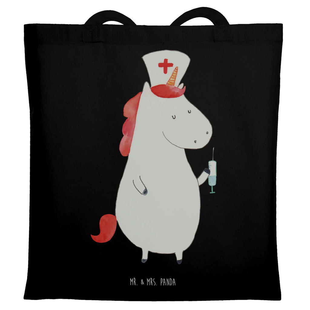 Tragetasche Einhorn Krankenschwester Beuteltasche, Beutel, Einkaufstasche, Jutebeutel, Stoffbeutel, Tasche, Shopper, Umhängetasche, Strandtasche, Schultertasche, Stofftasche, Tragetasche, Badetasche, Jutetasche, Einkaufstüte, Laptoptasche, Einhorn, Einhörner, Einhorn Deko, Pegasus, Unicorn, Krankenschwester Geschenk, Krankenpfleger Geschenk, Krankenpflegerin, Krankenschwester Dankeschön, Krankenhaus, Ärztin Geschenk