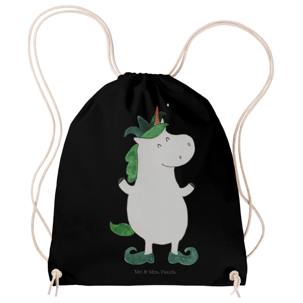 Sportbeutel Einhorn Joker Sportbeutel, Turnbeutel, Beutel, Sporttasche, Tasche, Stoffbeutel, Sportbeutel Kinder, Gymsack, Beutel Rucksack, Kleine Sporttasche, Sportzubehör, Turnbeutel Baumwolle, Einhorn, Einhörner, Einhorn Deko, Pegasus, Unicorn, Hofnarr, Kasper, Gaukler, Mittelalter