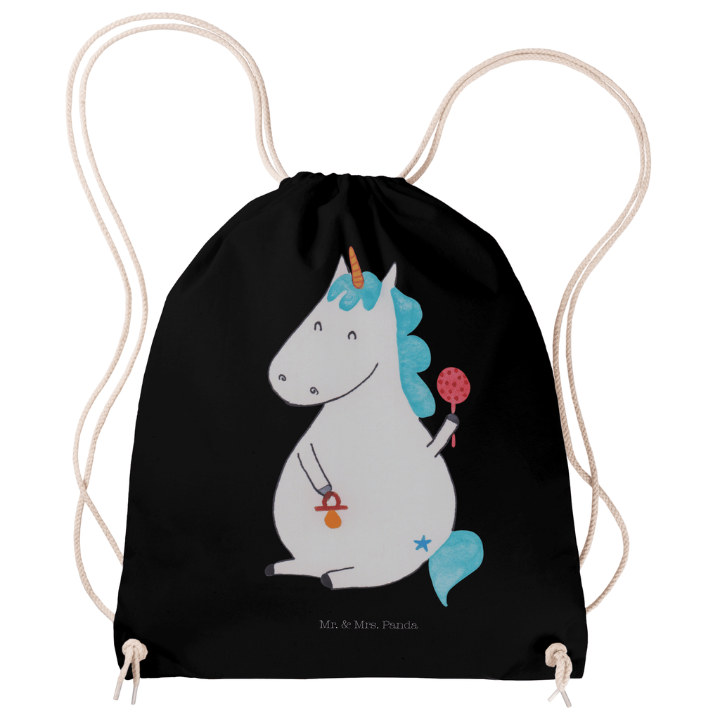 Sportbeutel Einhorn Baby Sportbeutel, Turnbeutel, Beutel, Sporttasche, Tasche, Stoffbeutel, Sportbeutel Kinder, Gymsack, Beutel Rucksack, Kleine Sporttasche, Sportzubehör, Turnbeutel Baumwolle, Einhorn, Einhörner, Einhorn Deko, Pegasus, Unicorn, Mutter, Geburt, Geburtstag, erstes Kind, Baby, Babyglück, Nachwuchs, Eltern, Party, Kind, Schnuller