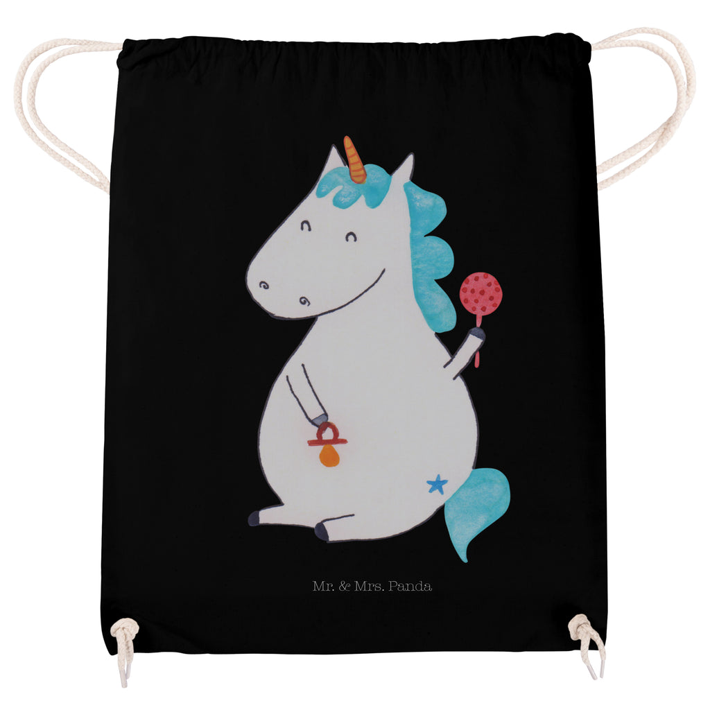 Sportbeutel Einhorn Baby Sportbeutel, Turnbeutel, Beutel, Sporttasche, Tasche, Stoffbeutel, Sportbeutel Kinder, Gymsack, Beutel Rucksack, Kleine Sporttasche, Sportzubehör, Turnbeutel Baumwolle, Einhorn, Einhörner, Einhorn Deko, Pegasus, Unicorn, Mutter, Geburt, Geburtstag, erstes Kind, Baby, Babyglück, Nachwuchs, Eltern, Party, Kind, Schnuller