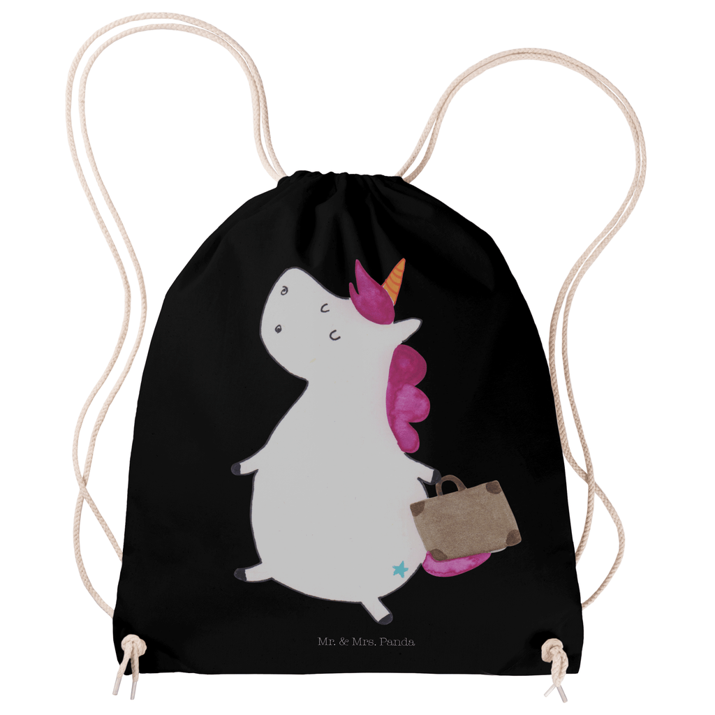 Sportbeutel Einhorn Koffer Sportbeutel, Turnbeutel, Beutel, Sporttasche, Tasche, Stoffbeutel, Sportbeutel Kinder, Gymsack, Beutel Rucksack, Kleine Sporttasche, Sportzubehör, Turnbeutel Baumwolle, Einhorn, Einhörner, Einhorn Deko, Pegasus, Unicorn, unicorn, Koffer, Verreisen, Reise, Gepäck, Abenteuer, Erwachsen, Kind, albern, Spaß, lustig, witzig