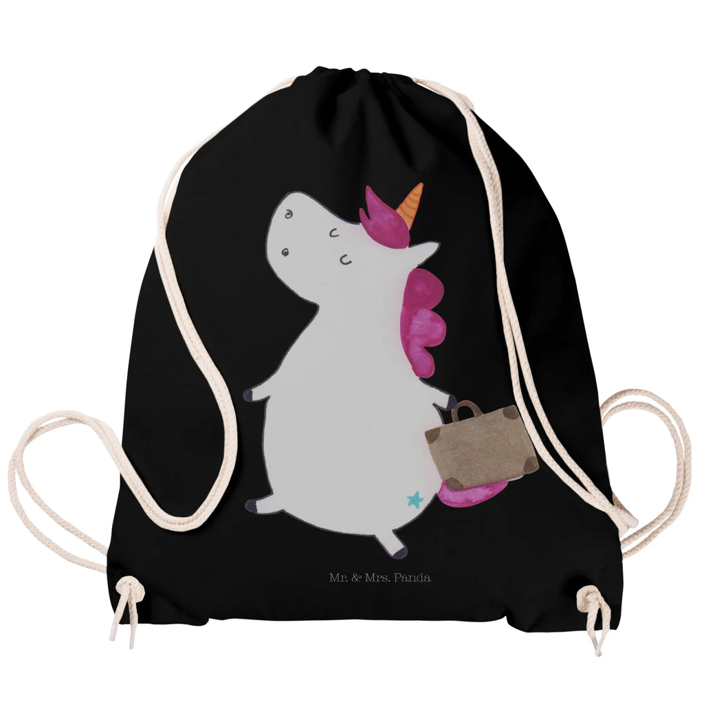 Sportbeutel Einhorn Koffer Sportbeutel, Turnbeutel, Beutel, Sporttasche, Tasche, Stoffbeutel, Sportbeutel Kinder, Gymsack, Beutel Rucksack, Kleine Sporttasche, Sportzubehör, Turnbeutel Baumwolle, Einhorn, Einhörner, Einhorn Deko, Pegasus, Unicorn, unicorn, Koffer, Verreisen, Reise, Gepäck, Abenteuer, Erwachsen, Kind, albern, Spaß, lustig, witzig