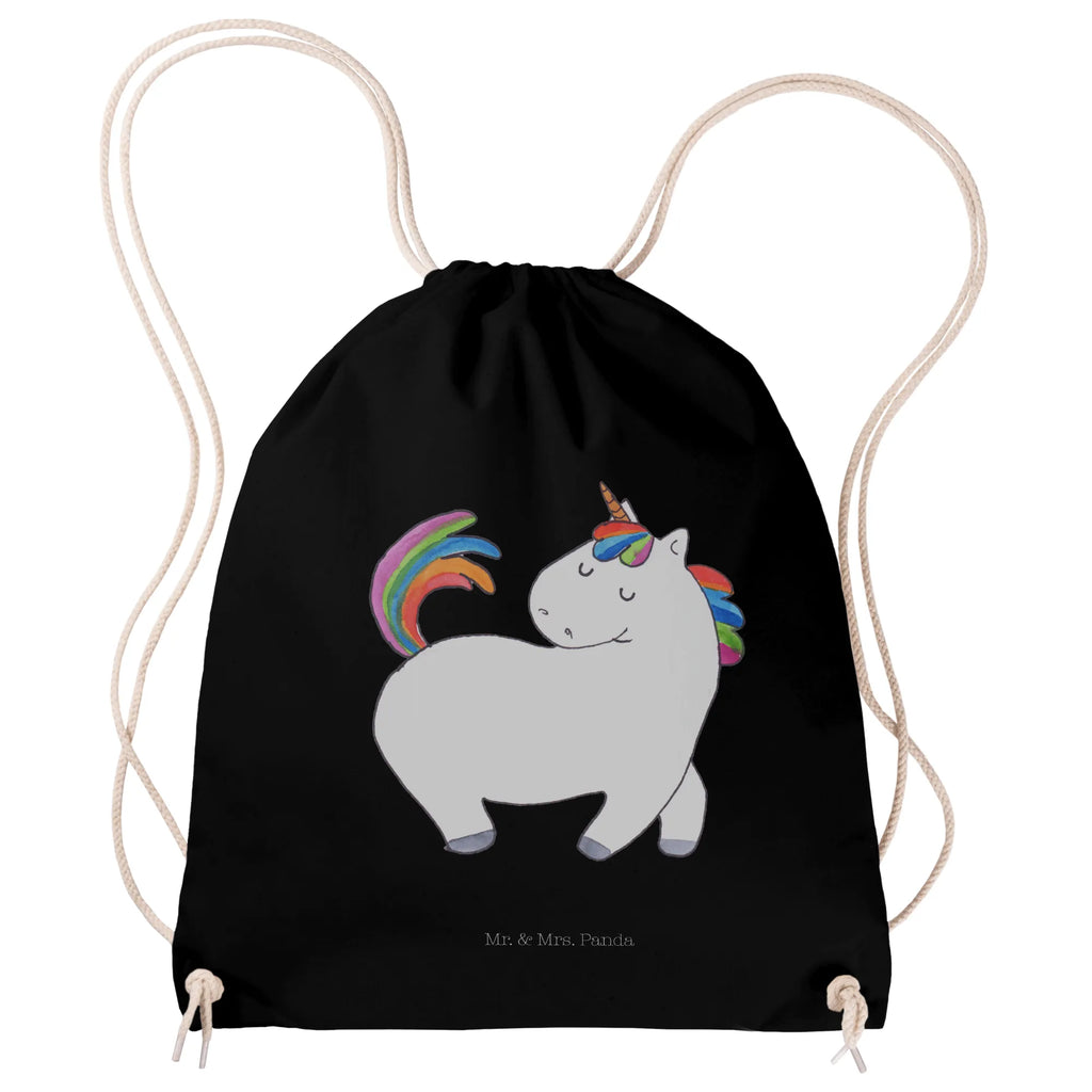 Sportbeutel Einhorn Stolzieren Sportbeutel, Turnbeutel, Beutel, Sporttasche, Tasche, Stoffbeutel, Sportbeutel Kinder, Gymsack, Beutel Rucksack, Kleine Sporttasche, Sportzubehör, Turnbeutel Baumwolle, Einhorn, Einhörner, Einhorn Deko, Pegasus, Unicorn, stolz, anders, bunt, Pferd, Reiter, Reiten, Freundin, Geschenk