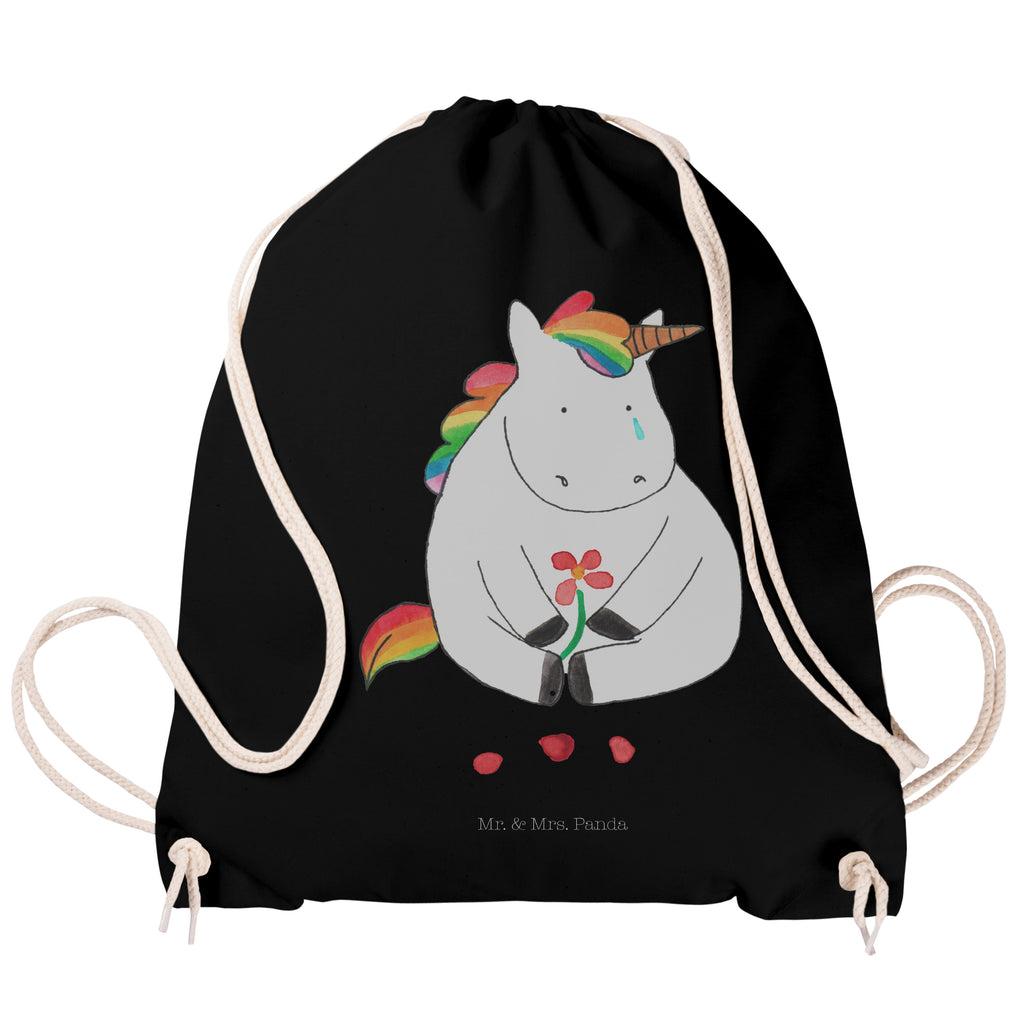 Sportbeutel Einhorn Traurig Sportbeutel, Turnbeutel, Beutel, Sporttasche, Tasche, Stoffbeutel, Sportbeutel Kinder, Gymsack, Beutel Rucksack, Kleine Sporttasche, Sportzubehör, Turnbeutel Baumwolle, Einhorn, Einhörner, Einhorn Deko, Pegasus, Unicorn, Glitzer, Trösten. Freundschaft, Freunde, Liebe, Trauer, Grußkarte, Blume