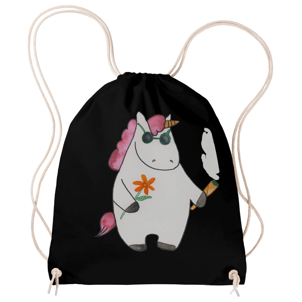 Sportbeutel Einhorn Woodstock Sportbeutel, Turnbeutel, Beutel, Sporttasche, Tasche, Stoffbeutel, Sportbeutel Kinder, Gymsack, Beutel Rucksack, Kleine Sporttasche, Sportzubehör, Turnbeutel Baumwolle, Einhorn, Einhörner, Einhorn Deko, Pegasus, Unicorn, Kiffen, Joint, Zigarette, Alkohol, Party, Spaß. lustig, witzig, Woodstock