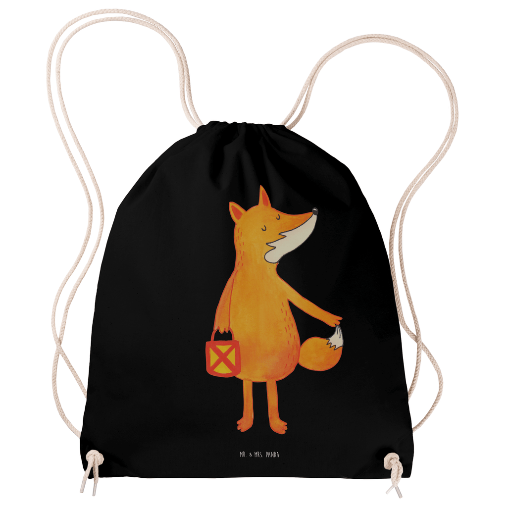 Sportbeutel Fuchs Laterne Sportbeutel, Turnbeutel, Beutel, Sporttasche, Tasche, Stoffbeutel, Sportbeutel Kinder, Gymsack, Beutel Rucksack, Kleine Sporttasche, Sportzubehör, Turnbeutel Baumwolle, Fuchs, Füchse, Spruch trösten, Liebeskummer Spruch, Laterne, Sankt Martin, Laternenumzug, Aufmuntern, Cäsar Otto Hugo Flaischlen