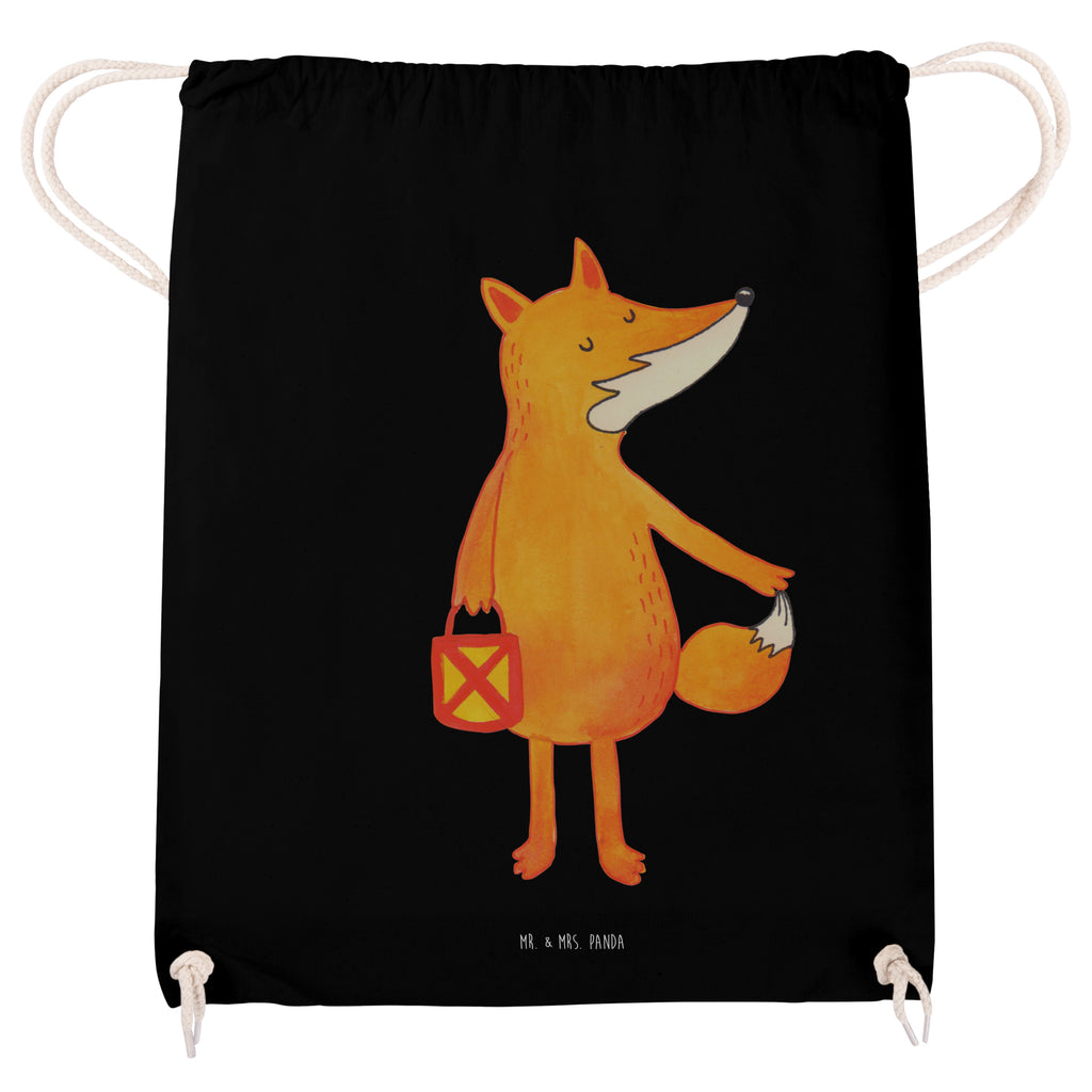 Sportbeutel Fuchs Laterne Sportbeutel, Turnbeutel, Beutel, Sporttasche, Tasche, Stoffbeutel, Sportbeutel Kinder, Gymsack, Beutel Rucksack, Kleine Sporttasche, Sportzubehör, Turnbeutel Baumwolle, Fuchs, Füchse, Spruch trösten, Liebeskummer Spruch, Laterne, Sankt Martin, Laternenumzug, Aufmuntern, Cäsar Otto Hugo Flaischlen