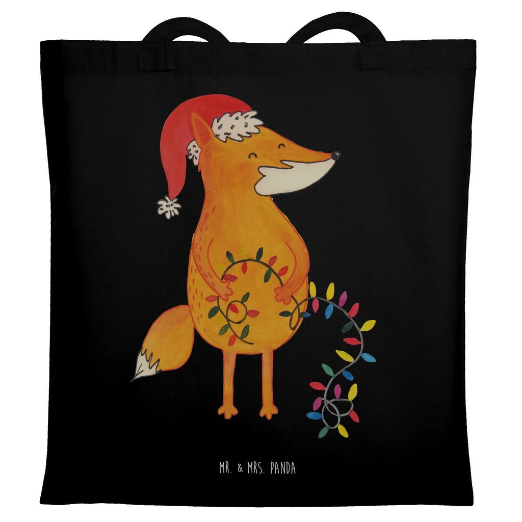 Tragetasche Fuchs Weihnachten Beuteltasche, Beutel, Einkaufstasche, Jutebeutel, Stoffbeutel, Tasche, Shopper, Umhängetasche, Strandtasche, Schultertasche, Stofftasche, Tragetasche, Badetasche, Jutetasche, Einkaufstüte, Laptoptasche, Winter, Weihnachten, Weihnachtsdeko, Nikolaus, Advent, Heiligabend, Wintermotiv, Fuchs, Füchse, Spruch schön, Geschenk Weihnachten, Weihnachtsmann, Weihnachtszeit