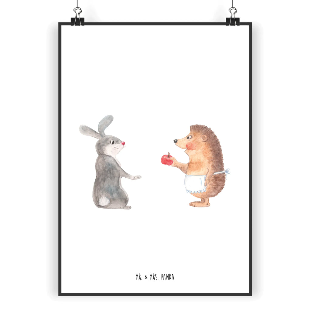 Poster Hase Igel Poster, Wandposter, Bild, Wanddeko, Küchenposter, Kinderposter, Wanddeko Bild, Raumdekoration, Wanddekoration, Handgemaltes Poster, Mr. & Mrs. Panda Poster, Designposter, Kunstdruck, Posterdruck, Tiermotive, Gute Laune, lustige Sprüche, Tiere, Igel und Hase, Igel, Hase, Liebe Spruch, Liebeskummer Geschenk, Herzschmerz, Trösten, Trennungsschmerz, Spruch romantisch