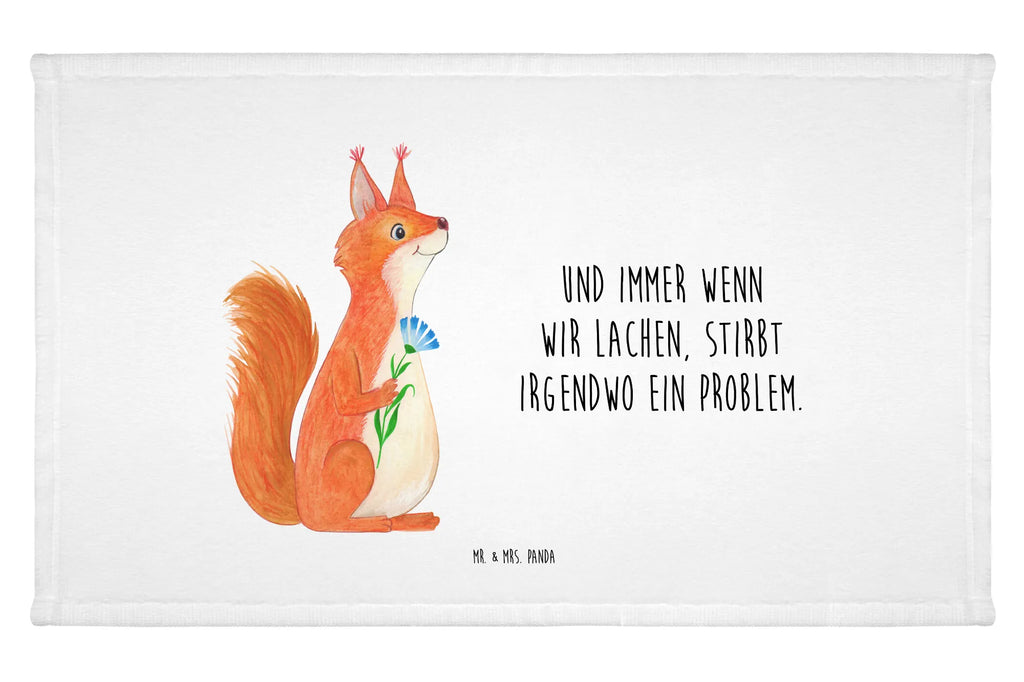 Handtuch Eichhörnchen Blume Handtuch, Badehandtuch, Badezimmer, Handtücher, groß, Kinder, Baby, Tiermotive, Gute Laune, lustige Sprüche, Tiere, Eichhörnchen, Eichhorn, Spruch positiv, Lachen, Spaß, Motivation Sprüche, Motivation Bilder, glücklich Spruch, Spruch Deko