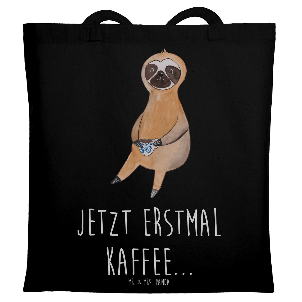 Tragetasche Faultier Kaffee Beuteltasche, Beutel, Einkaufstasche, Jutebeutel, Stoffbeutel, Tasche, Shopper, Umhängetasche, Strandtasche, Schultertasche, Stofftasche, Tragetasche, Badetasche, Jutetasche, Einkaufstüte, Laptoptasche, Faultier, Faultier Geschenk, Faultier Deko, Faultiere, faul, Lieblingstier, Kaffee, erster Kaffee, Morgenmuffel, Frühaufsteher, Kaffeetasse, Genießer, Coffee, Kaffeegetränk