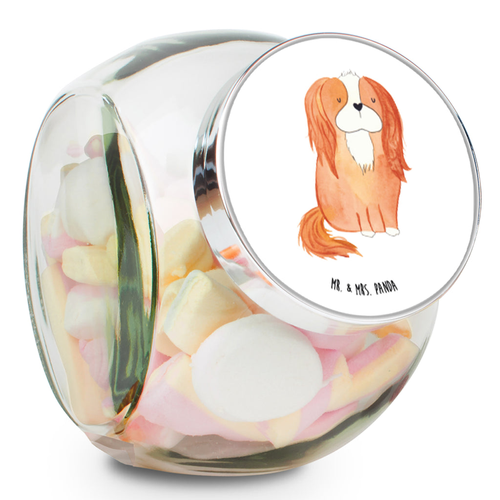 Bonbonglas Cavalier King Charles Spaniel Vorratsdose, Vorratsbehälter, Süßigkeitenglas, Süßigkeitendose, Kaffeedose, Müslidose, Teedose, Keksbehälter, Keksedose, Glasdose, Glasbälter, Vorratsglas, Küchenbehälter, Aufbewahrungsdose, Aufbewahungsglas, Gewürzdose, Küchenorganizer, Snackdose, Hund, Hundemotiv, Haustier, Hunderasse, Tierliebhaber, Hundebesitzer, Sprüche, Cavalier King Charles Spaniel, Cockerspaniel, Spaniel, Spruch, schönster Hund