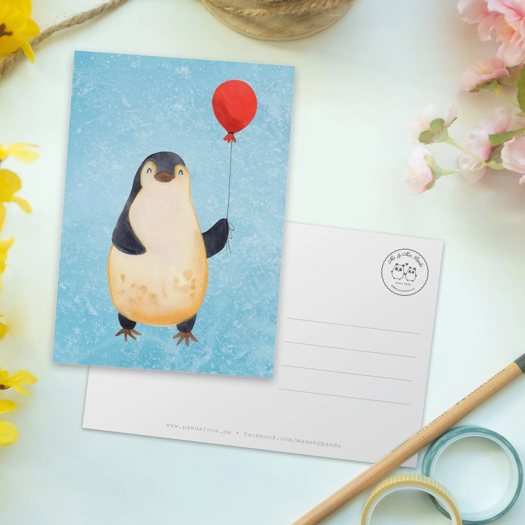 Postkarte Pinguin Luftballon Postkarte, Karte, Geschenkkarte, Grußkarte, Einladung, Ansichtskarte, Geburtstagskarte, Einladungskarte, Dankeskarte, Ansichtskarten, Einladung Geburtstag, Einladungskarten Geburtstag, Pinguin, Pinguine, Luftballon, Tagträume, Lebenslust, Geschenk Freundin, Geschenkidee, beste Freundin, Motivation, Neustart, neues Leben, Liebe, Glück