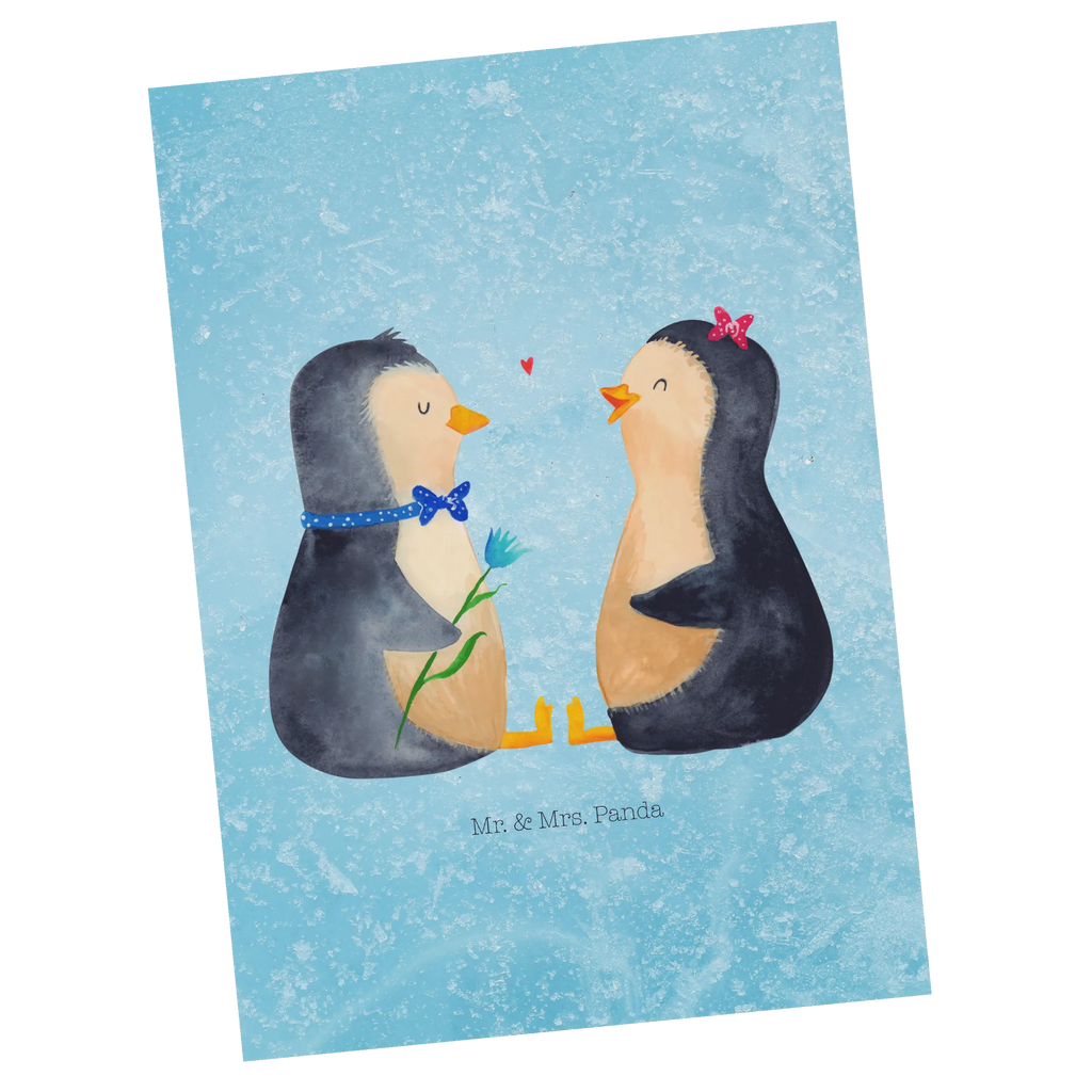 Postkarte Pinguin Pärchen Postkarte, Karte, Geschenkkarte, Grußkarte, Einladung, Ansichtskarte, Geburtstagskarte, Einladungskarte, Dankeskarte, Ansichtskarten, Einladung Geburtstag, Einladungskarten Geburtstag, Pinguin, Pinguine, Liebe, Liebespaar, Liebesbeweis, Liebesgeschenk, Verlobung, Jahrestag, Hochzeitstag, Hochzeit, Hochzeitsgeschenk, große Liebe, Traumpaar