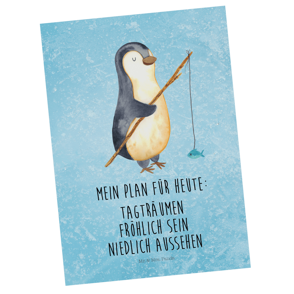 Postkarte Pinguin Angler Postkarte, Karte, Geschenkkarte, Grußkarte, Einladung, Ansichtskarte, Geburtstagskarte, Einladungskarte, Dankeskarte, Ansichtskarten, Einladung Geburtstag, Einladungskarten Geburtstag, Pinguin, Pinguine, Angeln, Angler, Tagträume, Hobby, Plan, Planer, Tagesplan, Neustart, Motivation, Geschenk, Freundinnen, Geschenkidee, Urlaub, Wochenende