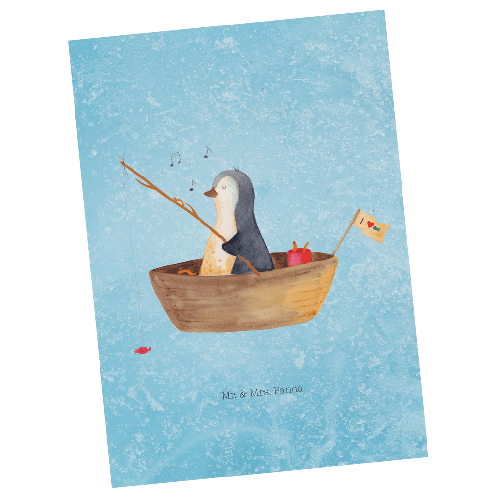 Postkarte Pinguin Angelboot Postkarte, Karte, Geschenkkarte, Grußkarte, Einladung, Ansichtskarte, Geburtstagskarte, Einladungskarte, Dankeskarte, Ansichtskarten, Einladung Geburtstag, Einladungskarten Geburtstag, Pinguin, Pinguine, Angeln, Boot, Angelboot, Lebenslust, Leben, genießen, Motivation, Neustart, Neuanfang, Trennung, Scheidung, Geschenkidee Liebeskummer