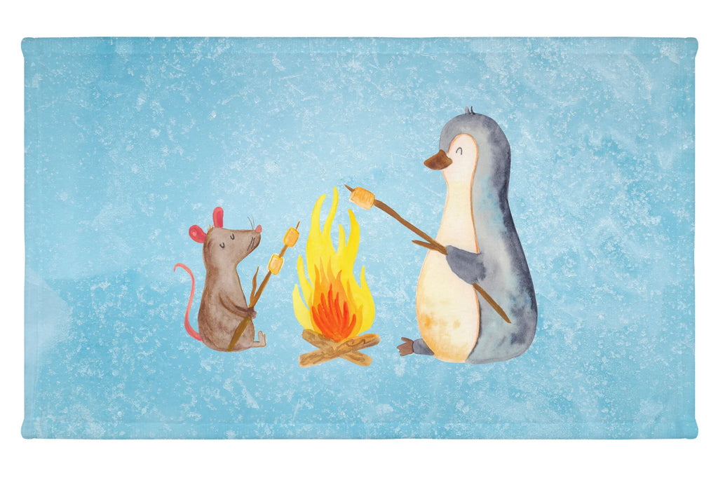 Handtuch Pinguin Lagerfeuer Gästetuch, Reisehandtuch, Sport Handtuch, Frottier, Kinder Handtuch, Pinguin, Maus, Pinguine, Lagerfeuer, Leben, Arbeit, Job, Motivation, Büro, Büroalltag, Lebensspruch, Lebensmotivation, Neustart, Liebe, grillen, Feuer, Marshmallows