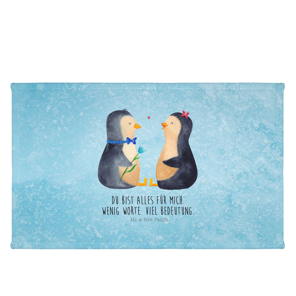 Handtuch Pinguin Pärchen Handtuch, Badehandtuch, Badezimmer, Handtücher, groß, Kinder, Baby, Pinguin, Pinguine, Liebe, Liebespaar, Liebesbeweis, Liebesgeschenk, Verlobung, Jahrestag, Hochzeitstag, Hochzeit, Hochzeitsgeschenk, große Liebe, Traumpaar