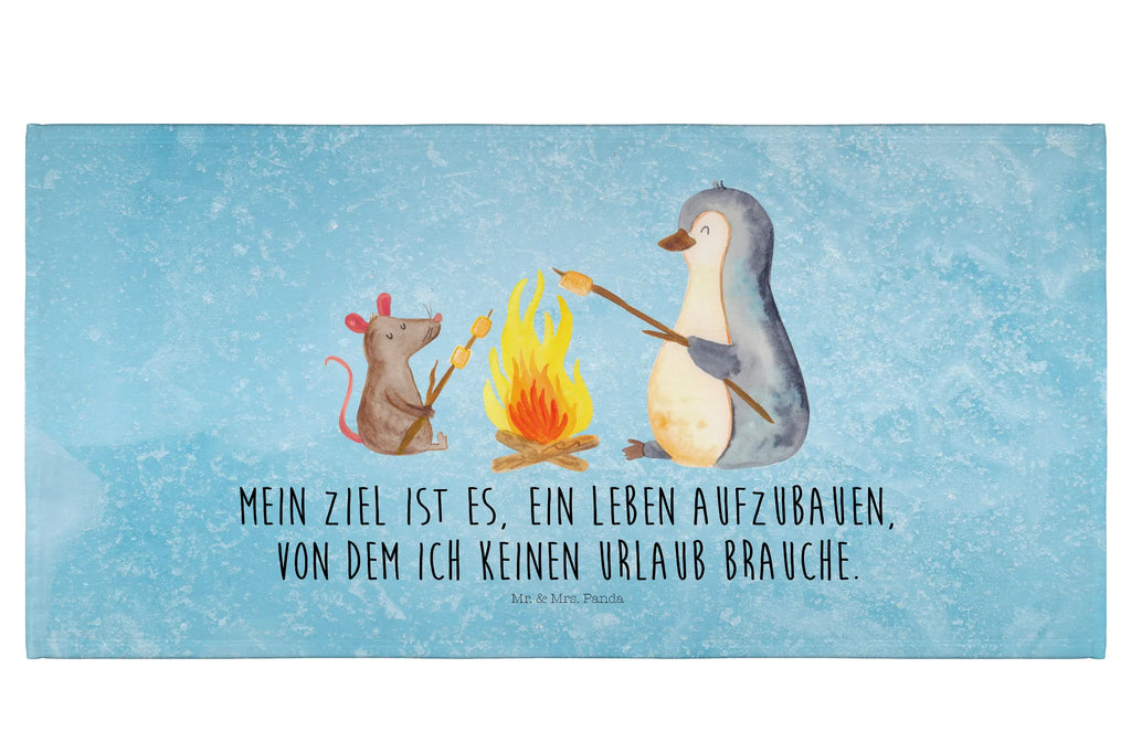 Handtuch Pinguin Lagerfeuer Gästetuch, Reisehandtuch, Sport Handtuch, Frottier, Kinder Handtuch, Pinguin, Maus, Pinguine, Lagerfeuer, Leben, Arbeit, Job, Motivation, Büro, Büroalltag, Lebensspruch, Lebensmotivation, Neustart, Liebe, grillen, Feuer, Marshmallows