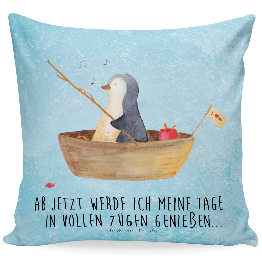 40x40 Kissen Pinguin Angelboot Kissenhülle, Kopfkissen, Sofakissen, Dekokissen, Motivkissen, sofakissen, sitzkissen, Kissen, Kissenbezüge, Kissenbezug 40x40, Kissen 40x40, Kissenhülle 40x40, Zierkissen, Couchkissen, Dekokissen Sofa, Sofakissen 40x40, Dekokissen 40x40, Kopfkissen 40x40, Kissen 40x40 Waschbar, Pinguin, Pinguine, Angeln, Boot, Angelboot, Lebenslust, Leben, genießen, Motivation, Neustart, Neuanfang, Trennung, Scheidung, Geschenkidee Liebeskummer