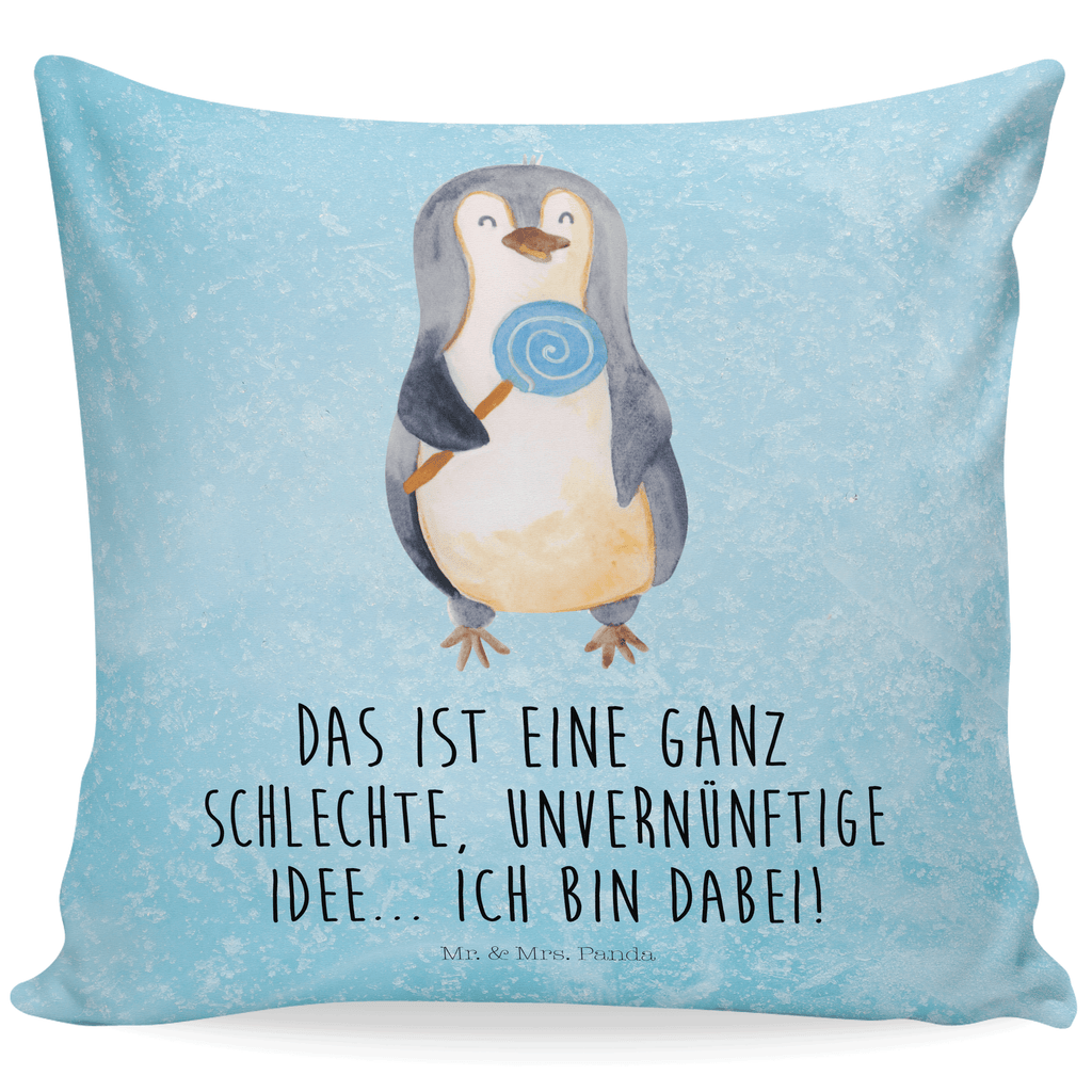 40x40 Kissen Pinguin Lolli Kissenhülle, Kopfkissen, Sofakissen, Dekokissen, Motivkissen, sofakissen, sitzkissen, Kissen, Kissenbezüge, Kissenbezug 40x40, Kissen 40x40, Kissenhülle 40x40, Zierkissen, Couchkissen, Dekokissen Sofa, Sofakissen 40x40, Dekokissen 40x40, Kopfkissen 40x40, Kissen 40x40 Waschbar, Pinguin, Pinguine, Lolli, Süßigkeiten, Blödsinn, Spruch, Rebell, Gauner, Ganove, Rabauke