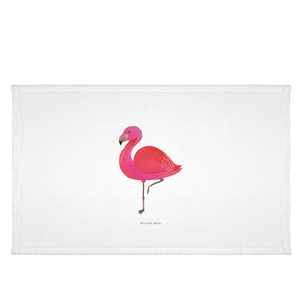 Handtuch Flamingo Classic Handtuch, Badehandtuch, Badezimmer, Handtücher, groß, Kinder, Baby, Flamingo, Einzigartig, Selbstliebe, Stolz, ich, für mich, Spruch, Freundin, Freundinnen, Außenseiter, Sohn, Tochter, Geschwister