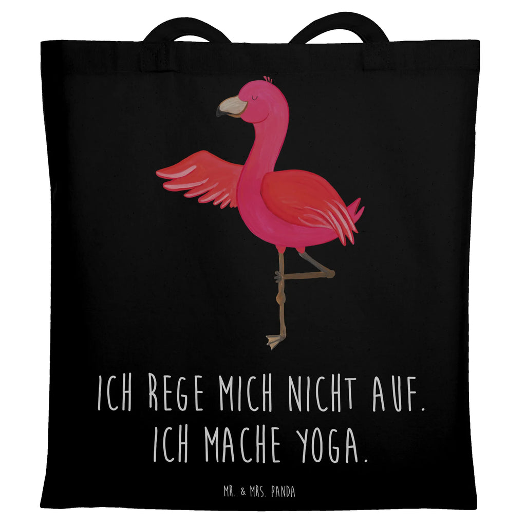 Tragetasche Flamingo Yoga Beuteltasche, Beutel, Einkaufstasche, Jutebeutel, Stoffbeutel, Tasche, Shopper, Umhängetasche, Strandtasche, Schultertasche, Stofftasche, Tragetasche, Badetasche, Jutetasche, Einkaufstüte, Laptoptasche, Flamingo, Vogel, Yoga, Namaste, Achtsamkeit, Yoga-Übung, Entspannung, Ärger, Aufregen, Tiefenentspannung