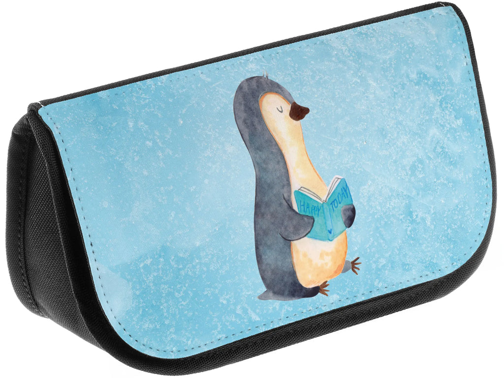 Kosmetiktasche Pinguin Buch Kosmetikbeutel, Kulturtasche, Kulturbeutel, Schminktasche, Make-Up Tasche, Kosmetiktasche, Beauty Bag, Kosmetiktasche Damen, Make Up Tasche, Kosmetik Tasche, Kosmetiktasche Klein, Kleine Kosmetiktasche, Schminktasche Klein, Kosmetiktasche Mit Fächern, Schminktäschen, Schminke Tasche, Kosmetiktaschen Damen, Beauty Case, Schmink Täschchen, Pinguin, Pinguine, Buch, Lesen, Bücherwurm, Nichtstun, Faulenzen, Ferien, Urlaub, Freizeit