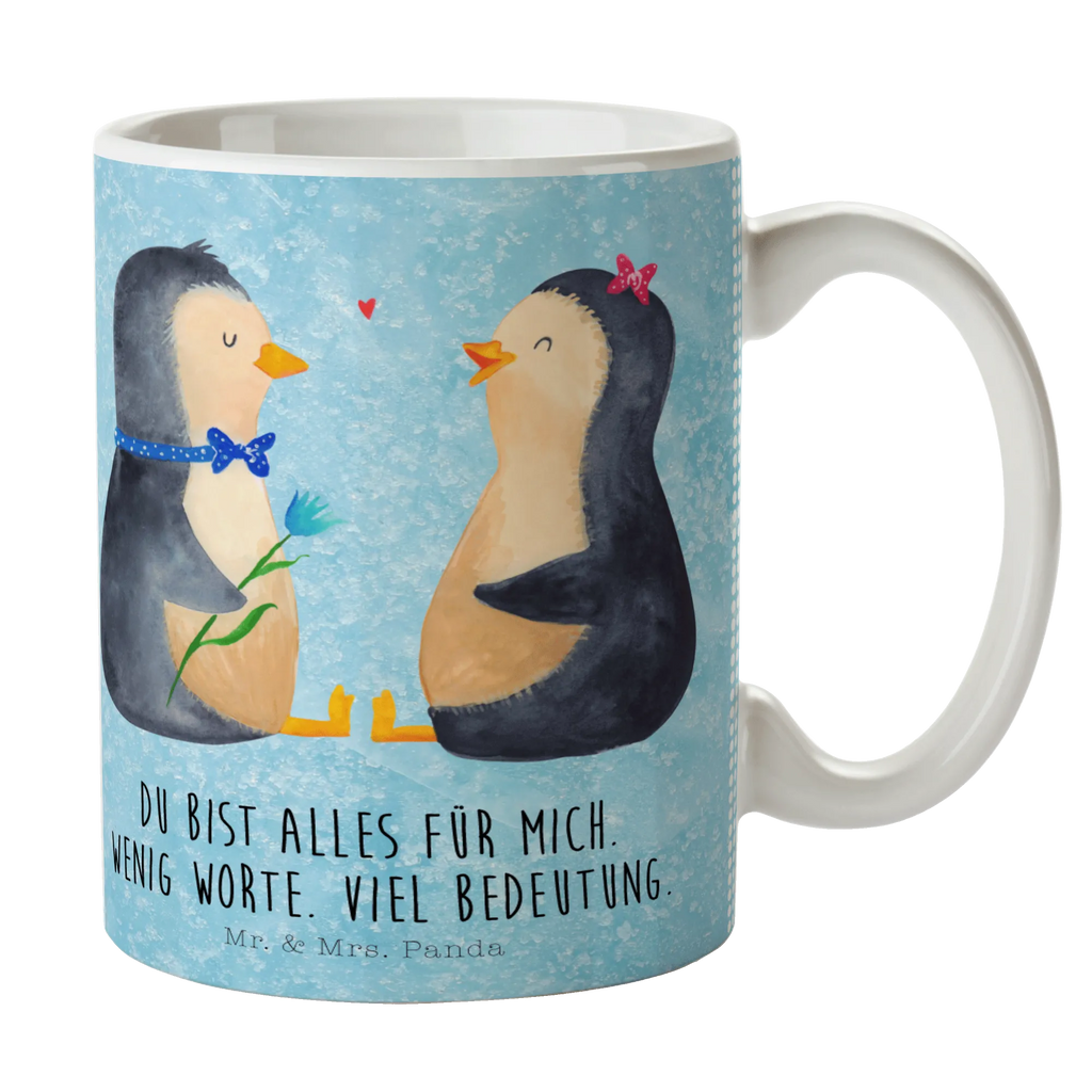 Tasse Pinguin Pärchen Tasse, Kaffeetasse, Teetasse, Becher, Kaffeebecher, Teebecher, Keramiktasse, Porzellantasse, Büro Tasse, Geschenk Tasse, Tasse Sprüche, Tasse Motive, Kaffeetassen, Tasse bedrucken, Designer Tasse, Cappuccino Tassen, Schöne Teetassen, Pinguin, Pinguine, Liebe, Liebespaar, Liebesbeweis, Liebesgeschenk, Verlobung, Jahrestag, Hochzeitstag, Hochzeit, Hochzeitsgeschenk, große Liebe, Traumpaar