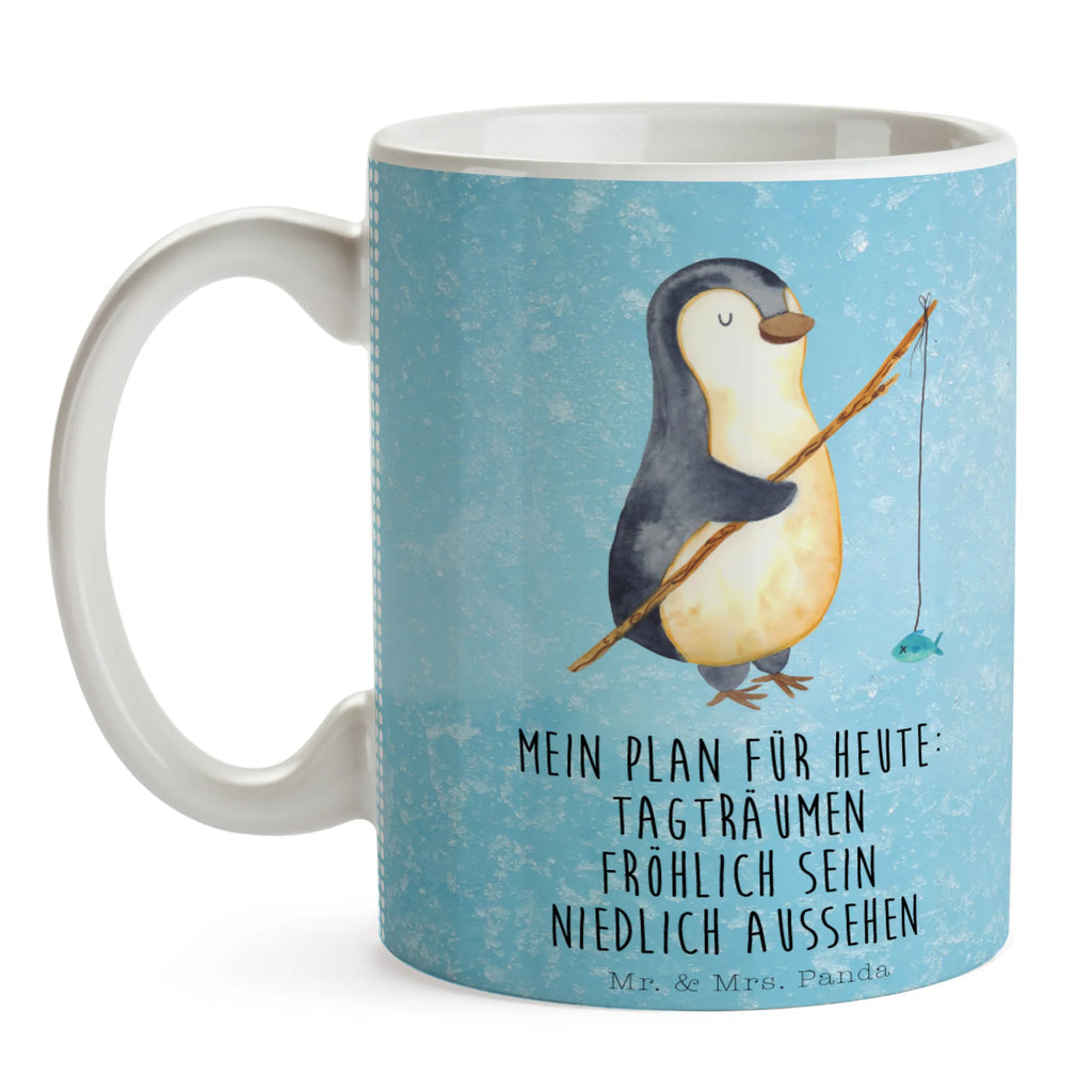 Tasse Pinguin Angler Tasse, Kaffeetasse, Teetasse, Becher, Kaffeebecher, Teebecher, Keramiktasse, Porzellantasse, Büro Tasse, Geschenk Tasse, Tasse Sprüche, Tasse Motive, Kaffeetassen, Tasse bedrucken, Designer Tasse, Cappuccino Tassen, Schöne Teetassen, Pinguin, Pinguine, Angeln, Angler, Tagträume, Hobby, Plan, Planer, Tagesplan, Neustart, Motivation, Geschenk, Freundinnen, Geschenkidee, Urlaub, Wochenende