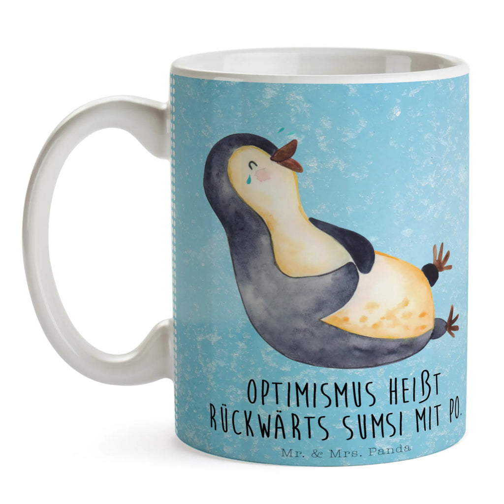 Tasse Pinguin Lachen Tasse, Kaffeetasse, Teetasse, Becher, Kaffeebecher, Teebecher, Keramiktasse, Porzellantasse, Büro Tasse, Geschenk Tasse, Tasse Sprüche, Tasse Motive, Kaffeetassen, Tasse bedrucken, Designer Tasse, Cappuccino Tassen, Schöne Teetassen, Pinguin, Pinguine, lustiger Spruch, Optimismus, Fröhlich, Lachen, Humor, Fröhlichkeit