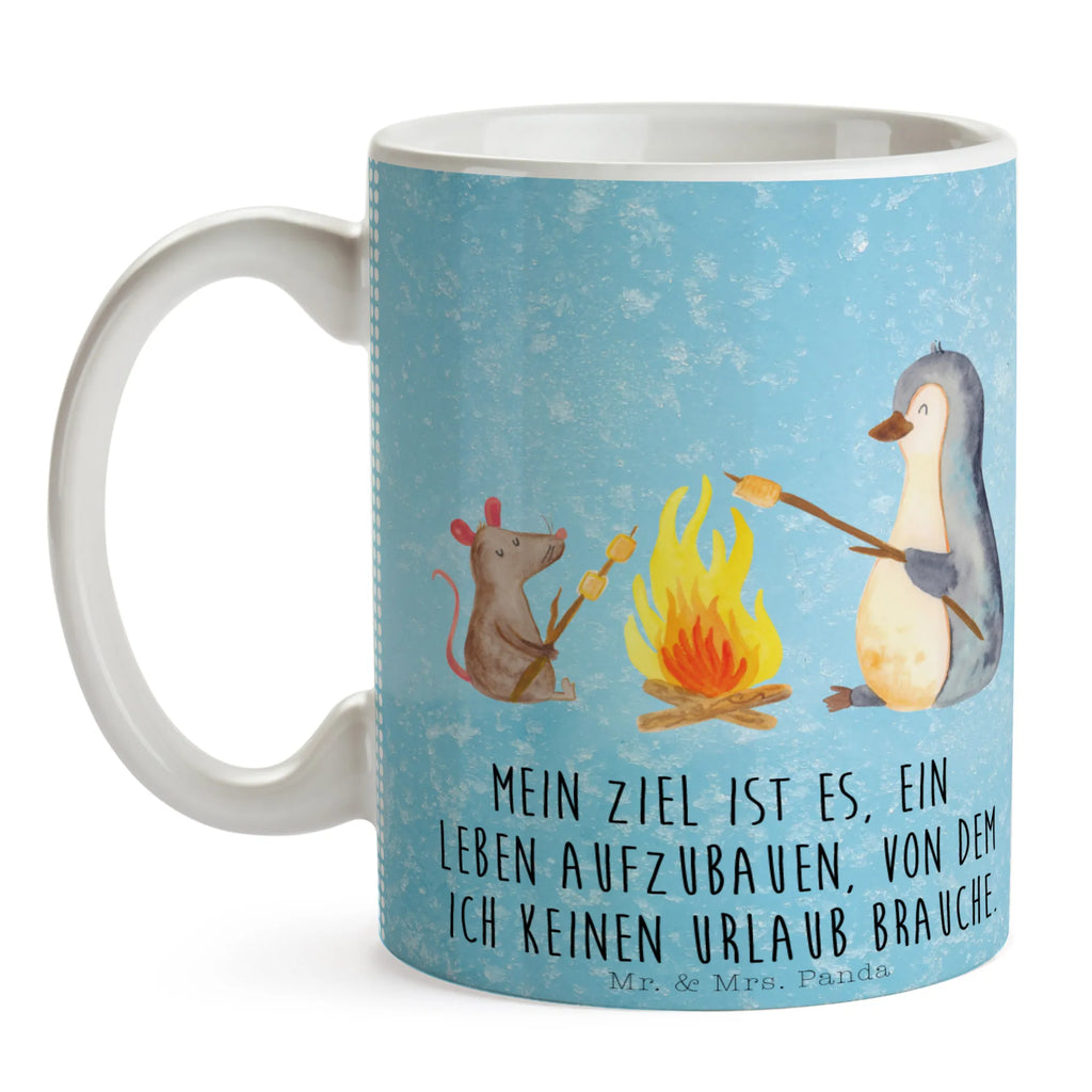 Tasse Pinguin Lagerfeuer Tasse, Kaffeetasse, Teetasse, Becher, Kaffeebecher, Teebecher, Keramiktasse, Porzellantasse, Büro Tasse, Geschenk Tasse, Tasse Sprüche, Tasse Motive, Kaffeetassen, Tasse bedrucken, Designer Tasse, Cappuccino Tassen, Schöne Teetassen, Pinguin, Maus, Pinguine, Lagerfeuer, Leben, Arbeit, Job, Motivation, Büro, Büroalltag, Lebensspruch, Lebensmotivation, Neustart, Liebe, grillen, Feuer, Marshmallows