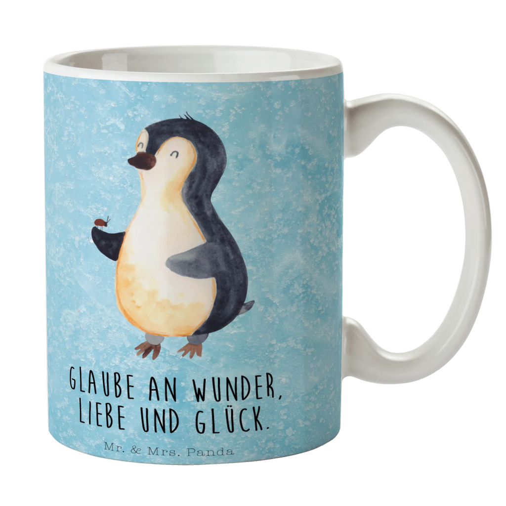 Tasse Pinguin Marienkäfer Tasse, Kaffeetasse, Teetasse, Becher, Kaffeebecher, Teebecher, Keramiktasse, Porzellantasse, Büro Tasse, Geschenk Tasse, Tasse Sprüche, Tasse Motive, Kaffeetassen, Tasse bedrucken, Designer Tasse, Cappuccino Tassen, Schöne Teetassen, Pinguin, Pinguine, Marienkäfer, Liebe, Wunder, Glück, Freude, Lebensfreude