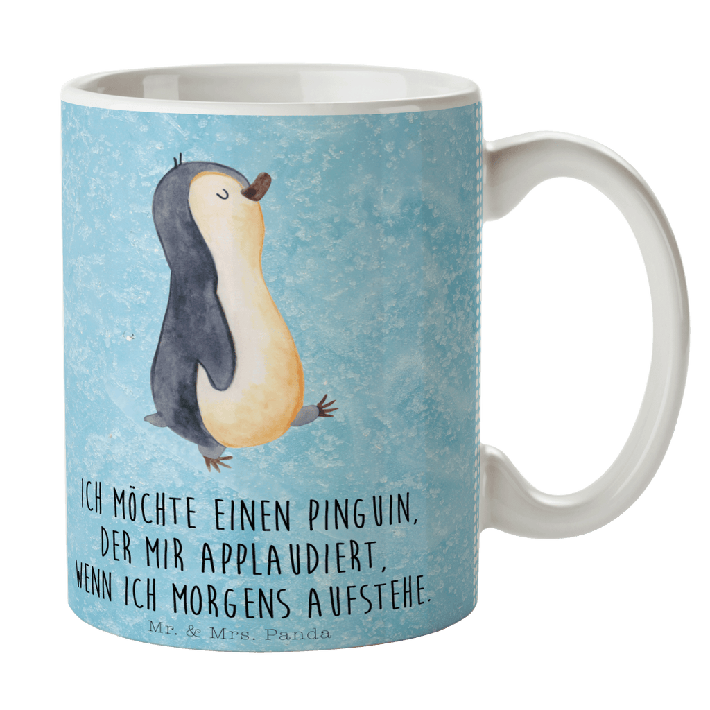 Tasse Pinguin marschieren Tasse, Kaffeetasse, Teetasse, Becher, Kaffeebecher, Teebecher, Keramiktasse, Porzellantasse, Büro Tasse, Geschenk Tasse, Tasse Sprüche, Tasse Motive, Kaffeetassen, Tasse bedrucken, Designer Tasse, Cappuccino Tassen, Schöne Teetassen, Pinguin, Pinguine, Frühaufsteher, Langschläfer, Bruder, Schwester, Familie