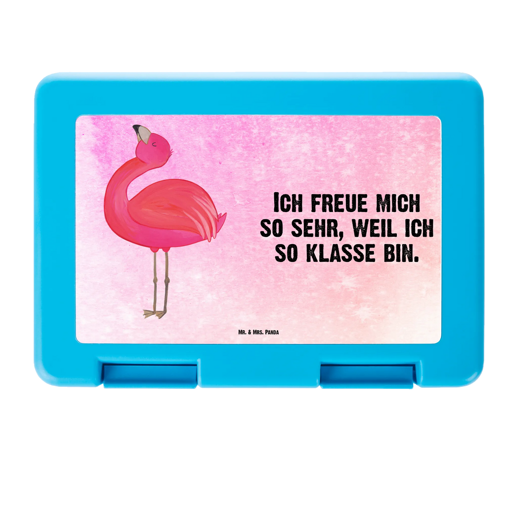 Brotdose Flamingo stolz Brotbox, Snackbox, Lunch box, Butterbrotdose, Brotzeitbox, Flamingo, stolz, Freude, Selbstliebe, Selbstakzeptanz, Freundin, beste Freundin, Tochter, Mama, Schwester