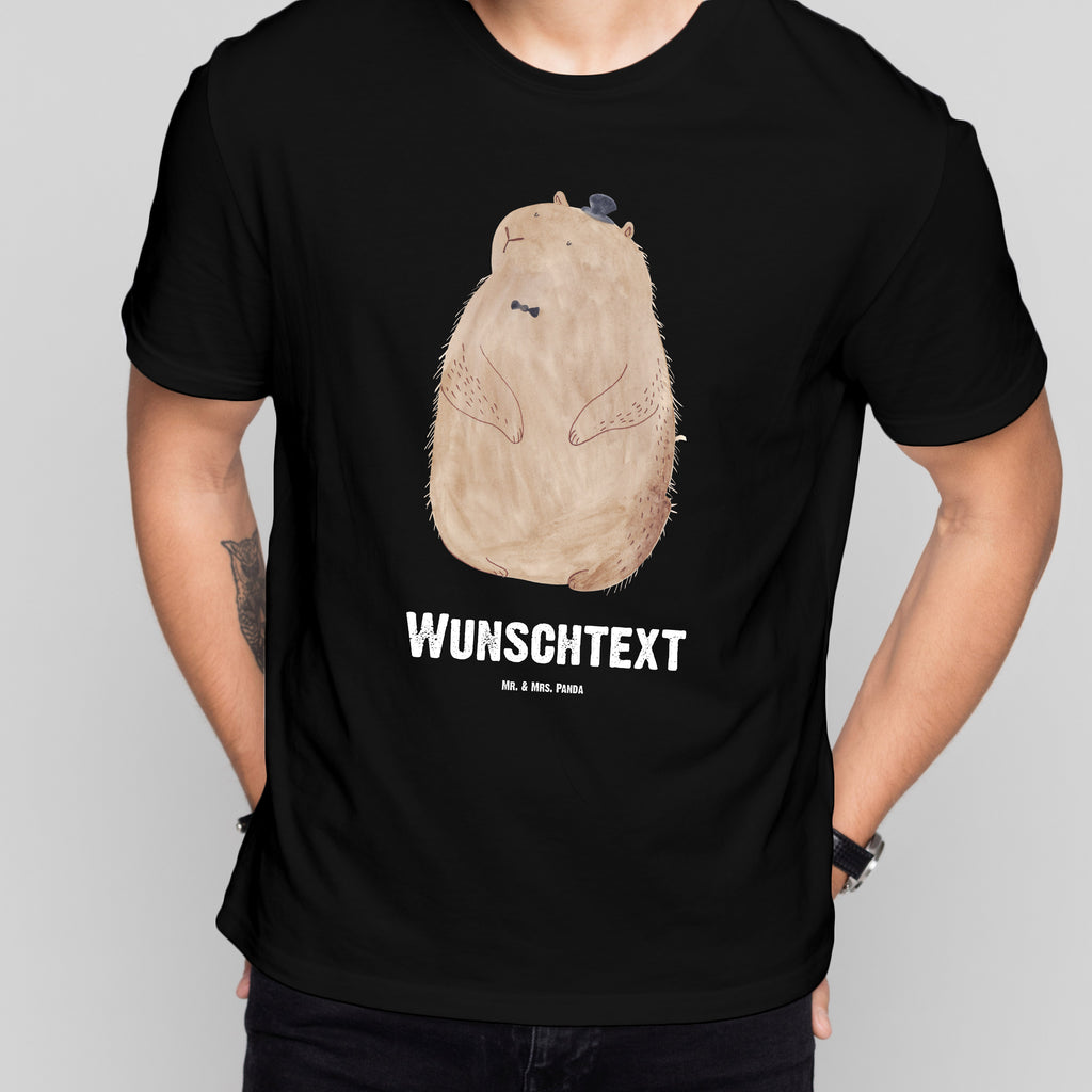 Personalisiertes T-Shirt Murmeltier T-Shirt Personalisiert, T-Shirt mit Namen, T-Shirt mit Aufruck, Männer, Frauen, Wunschtext, Bedrucken, Tiermotive, Gute Laune, lustige Sprüche, Tiere, Murmeltier, Knigge, Fröhlichkeit, Freundlichkeit, Respekt, Anstand