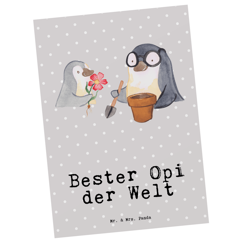 Postkarte Pinguin Bester Opi der Welt Postkarte, Karte, Geschenkkarte, Grußkarte, Einladung, Ansichtskarte, Geburtstagskarte, Einladungskarte, Dankeskarte, Ansichtskarten, Einladung Geburtstag, Einladungskarten Geburtstag, für, Dankeschön, Geschenk, Schenken, Geburtstag, Geburtstagsgeschenk, Geschenkidee, Danke, Bedanken, Mitbringsel, Freude machen, Geschenktipp, Großvater, Grossvater, Opa, Opi. Großpapa, Großeltern, Nichte, Neffe, Kleinigkeit, Oppa, Oppi, Bester