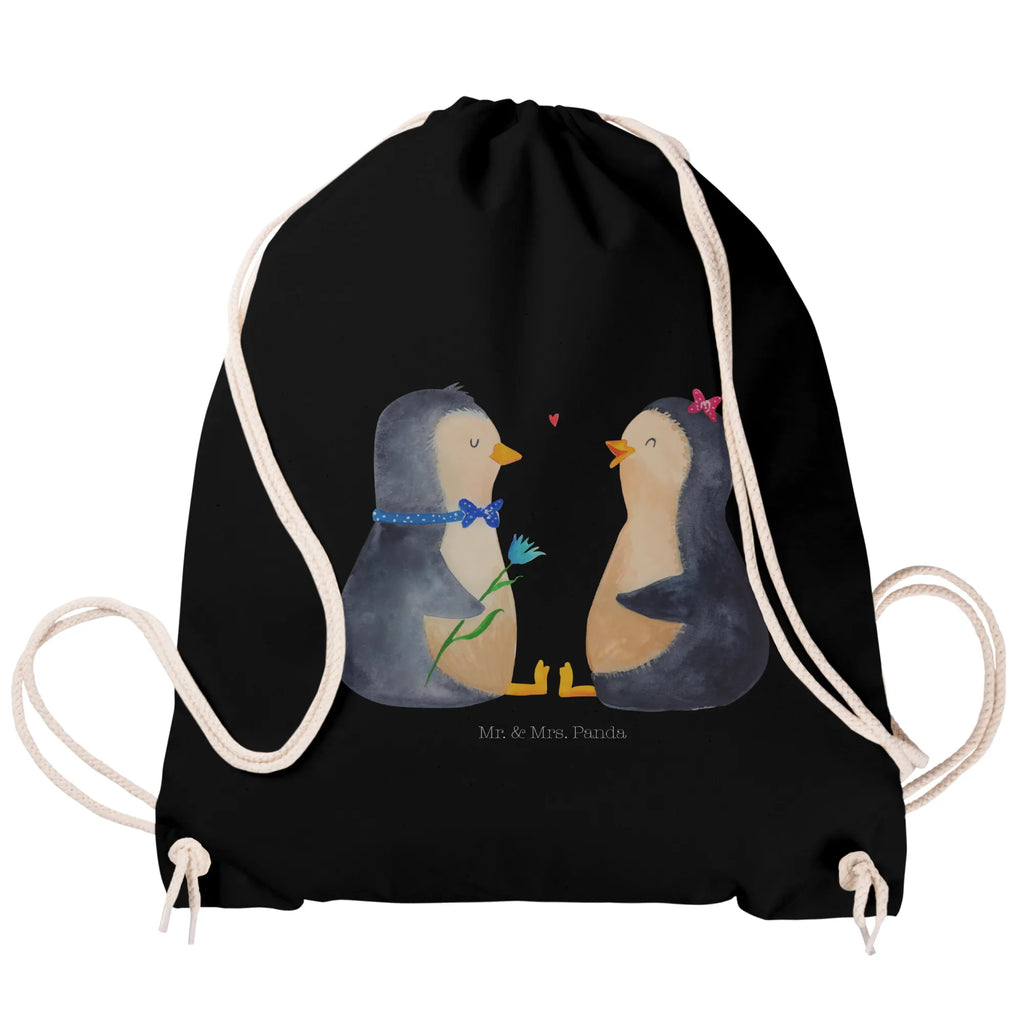 Sportbeutel Pinguin Pärchen Sportbeutel, Turnbeutel, Beutel, Sporttasche, Tasche, Stoffbeutel, Sportbeutel Kinder, Gymsack, Beutel Rucksack, Kleine Sporttasche, Sportzubehör, Turnbeutel Baumwolle, Pinguin, Pinguine, Liebe, Liebespaar, Liebesbeweis, Liebesgeschenk, Verlobung, Jahrestag, Hochzeitstag, Hochzeit, Hochzeitsgeschenk, große Liebe, Traumpaar