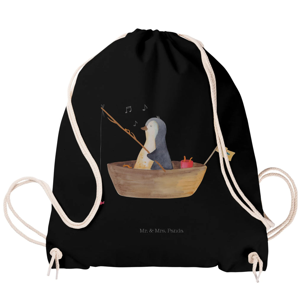 Sportbeutel Pinguin Angelboot Sportbeutel, Turnbeutel, Beutel, Sporttasche, Tasche, Stoffbeutel, Sportbeutel Kinder, Gymsack, Beutel Rucksack, Kleine Sporttasche, Sportzubehör, Turnbeutel Baumwolle, Pinguin, Pinguine, Angeln, Boot, Angelboot, Lebenslust, Leben, genießen, Motivation, Neustart, Neuanfang, Trennung, Scheidung, Geschenkidee Liebeskummer