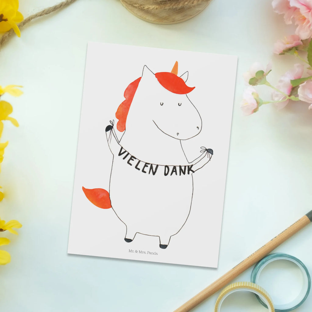 Postkarte Einhorn Dankeschön Postkarte, Karte, Geschenkkarte, Grußkarte, Einladung, Ansichtskarte, Geburtstagskarte, Einladungskarte, Dankeskarte, Ansichtskarten, Einladung Geburtstag, Einladungskarten Geburtstag, Einhorn, Einhörner, Einhorn Deko, Unicorn, Danke, vielen Dank, Dankeschön, Danksagung