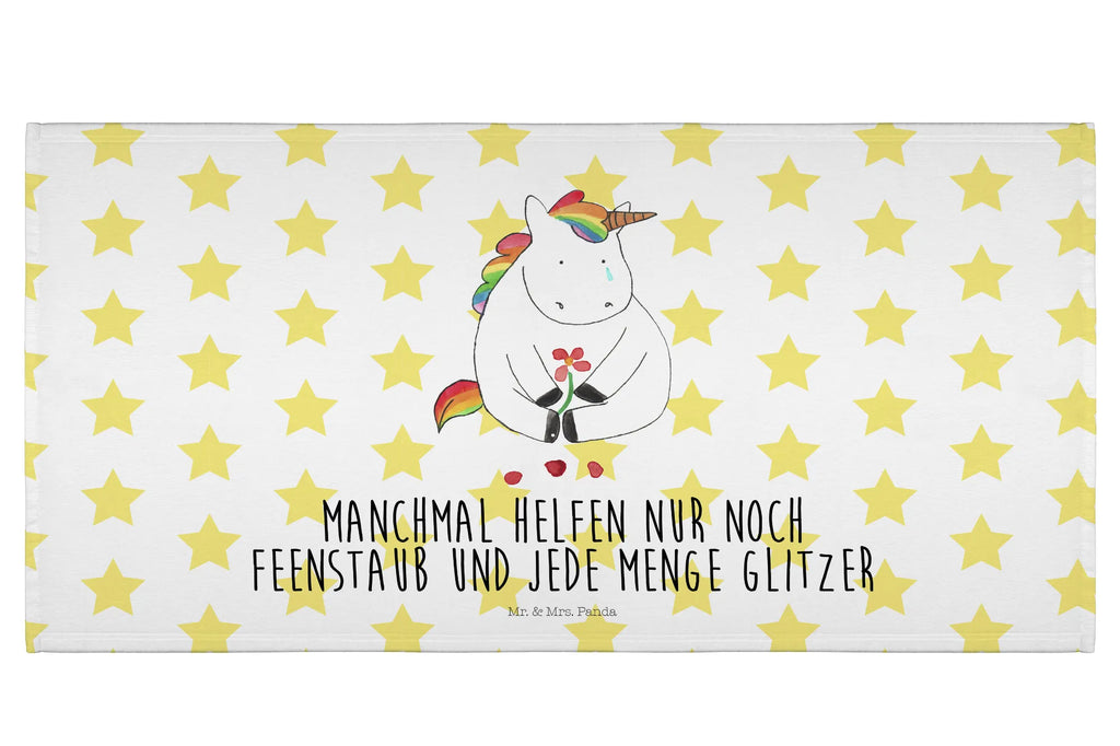 Handtuch Einhorn Traurig Handtuch, Badehandtuch, Badezimmer, Handtücher, groß, Kinder, Baby, Einhorn, Einhörner, Einhorn Deko, Pegasus, Unicorn, Glitzer, Trösten. Freundschaft, Freunde, Liebe, Trauer, Grußkarte, Blume