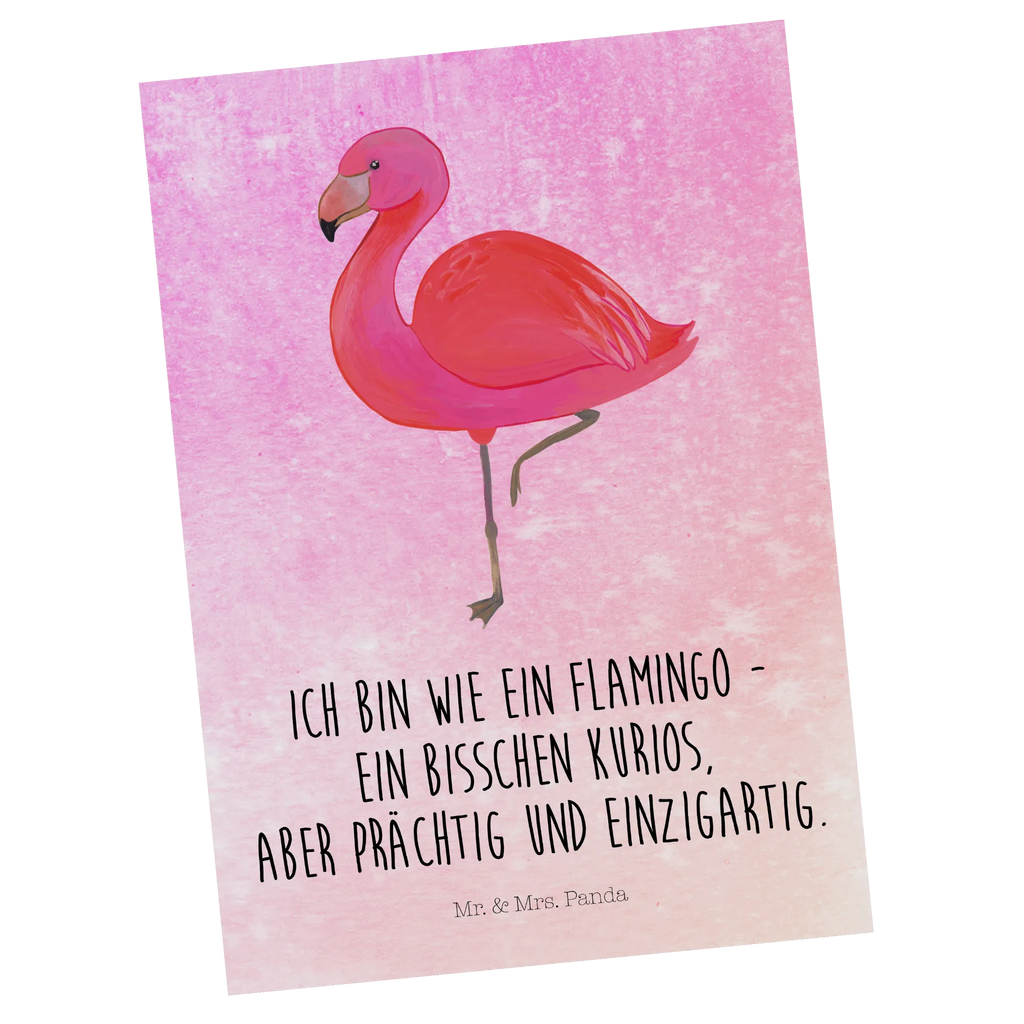 Postkarte Flamingo Classic Postkarte, Karte, Geschenkkarte, Grußkarte, Einladung, Ansichtskarte, Geburtstagskarte, Einladungskarte, Dankeskarte, Ansichtskarten, Einladung Geburtstag, Einladungskarten Geburtstag, Flamingo, Einzigartig, Selbstliebe, Stolz, ich, für mich, Spruch, Freundin, Freundinnen, Außenseiter, Sohn, Tochter, Geschwister