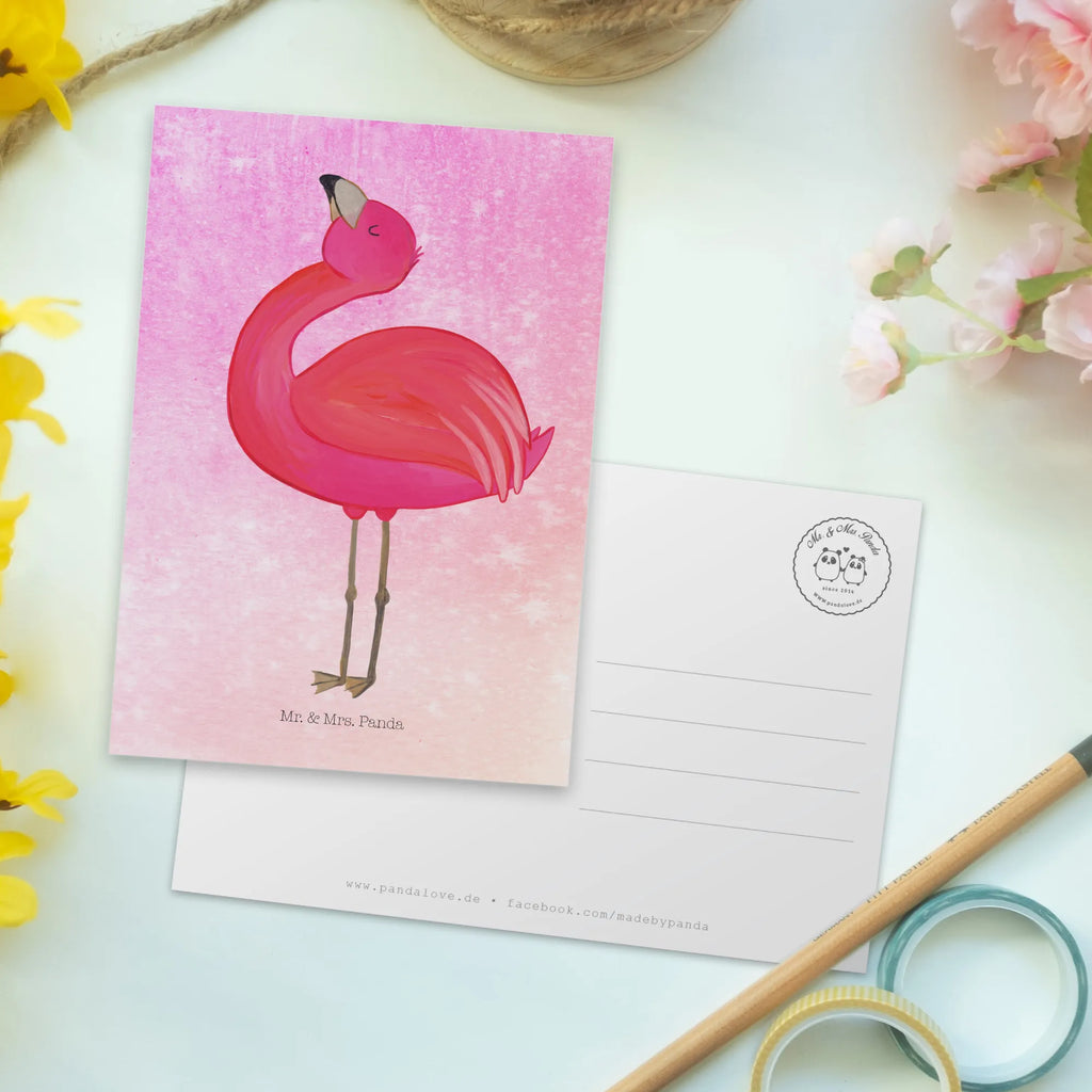 Postkarte Flamingo Stolz Postkarte, Karte, Geschenkkarte, Grußkarte, Einladung, Ansichtskarte, Geburtstagskarte, Einladungskarte, Dankeskarte, Ansichtskarten, Einladung Geburtstag, Einladungskarten Geburtstag, Flamingo, stolz, Freude, Selbstliebe, Selbstakzeptanz, Freundin, beste Freundin, Tochter, Mama, Schwester