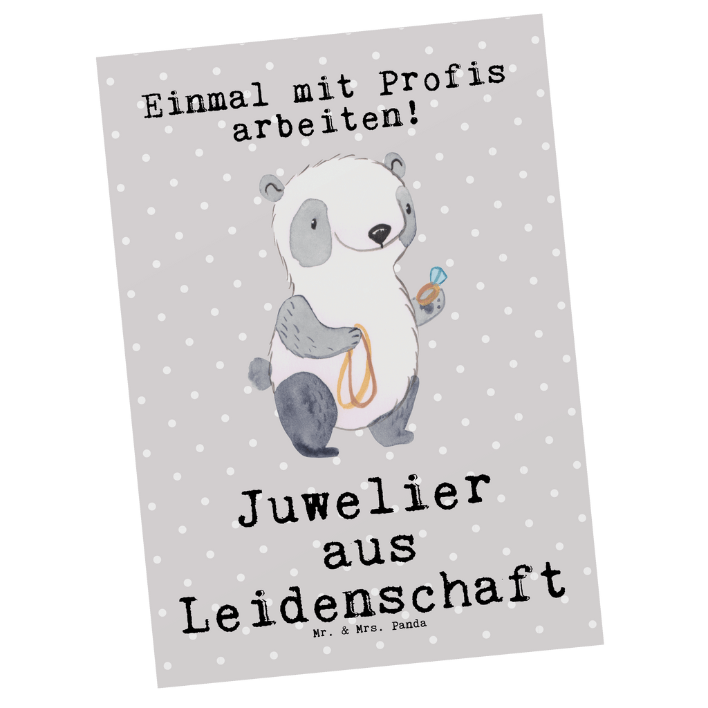 Postkarte Juwelier aus Leidenschaft Postkarte, Karte, Geschenkkarte, Grußkarte, Einladung, Ansichtskarte, Geburtstagskarte, Einladungskarte, Dankeskarte, Ansichtskarten, Einladung Geburtstag, Einladungskarten Geburtstag, Beruf, Ausbildung, Jubiläum, Abschied, Rente, Kollege, Kollegin, Geschenk, Schenken, Arbeitskollege, Mitarbeiter, Firma, Danke, Dankeschön, Juwelier, Goldschmied, Schmuckwarenhändler, Schmuckgeschäft, Eröffnung