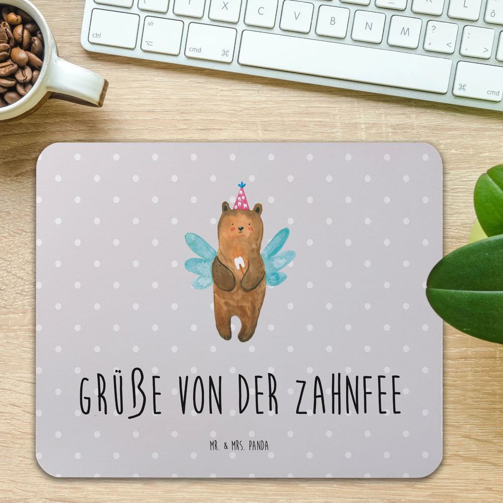 Mauspad Zahnfee Bär Mousepad, Computer zubehör, Büroausstattung, PC Zubehör, Arbeitszimmer, Mauspad, Einzigartiges Mauspad, Designer Mauspad, Mausunterlage, Mauspad Büro, Bär, Teddy, Teddybär, Zahnfee, Fee, Milchzahn, Erster Zahn